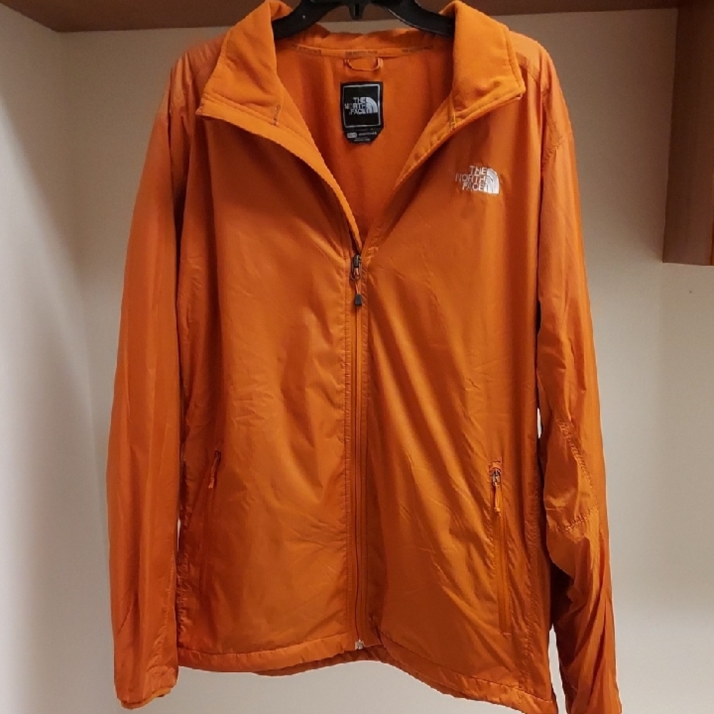 The North Face Burnt Orange Lined Full-Zip Jacket - Sz XL